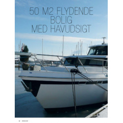 50 m2 flydende bolig med havudsigt